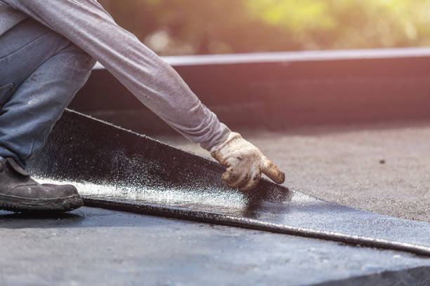 Professional Waterproofing technician working in Telford, TN